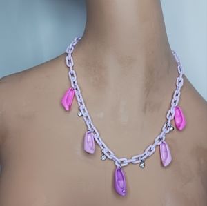 Vintage Barbie Doll High Heel Shoe Necklace.